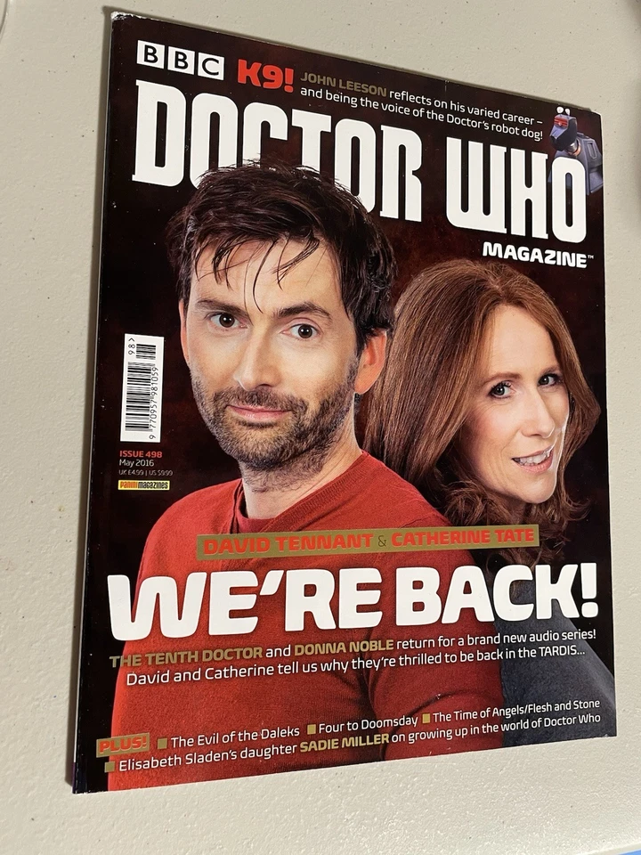 David Tennant Merch (DVD, revista, chaveiros, jogo de cartas)  - Imagem 2 de 4