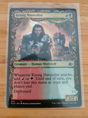 MTG Kessig Naturalist Lord of the Ulvenwald (Showcase) Innistrad: Midnight Hunt