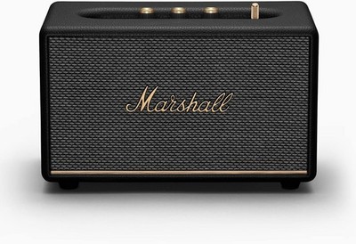 Marshall Acton III Bluetooth Lautsprecher Schwarz mit Signature Sound und Bluetooth 5.
