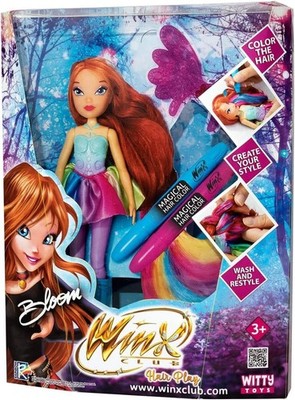 WINX CLUB HAIR MAGIC - BLOOM - RAINBOW Doll