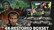 The Curse of Frankenstein Limited Collector's Edition 4K UHD Region Free