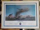 🇺🇸 THE WEDGE OF IRON-Michael Wooten WW2 Art Print w/Signatures Framed Military