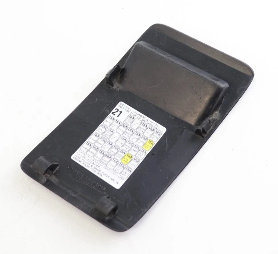 2005-2009 Subaru Legacy or Outback Interior Fuse Box Cover Trim Black OEM - Imagem 3 de 3