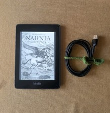Amazon Kindle 10th Gen Paperwhite eBook Reader Black Touchscreen 8 GB Ad Free