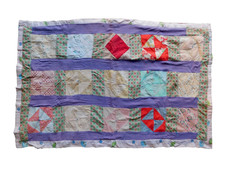 Vintage Patchwork Quilt 29 x 45 crib/small 1.14.26