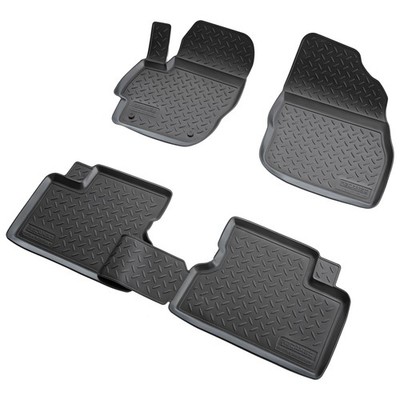 3D Gummi Fussmatten passend für Mazda 3 | BL | BJ 2009-2013 | passgenau