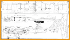 Tiger 2 by Carl Goldberg Models kit plan