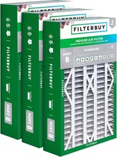Filterbuy 16x28x6 MERV 8 Air Filter Replacement HVAC Furnace