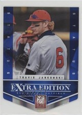 2012 Elite Extra Edition Status Blue Die-Cut /100 Travis Jankowski #150 0l2