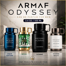 Armaf Odyssey EDP Cologne Men 3.4oz 100ml New Choose Aqua Homme Mega White