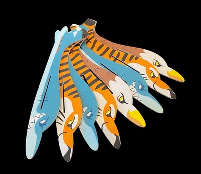 NEW! Hobby Lobby Animal Foam Airplane Craft Kit Set Eight in total Shrink-Wrap