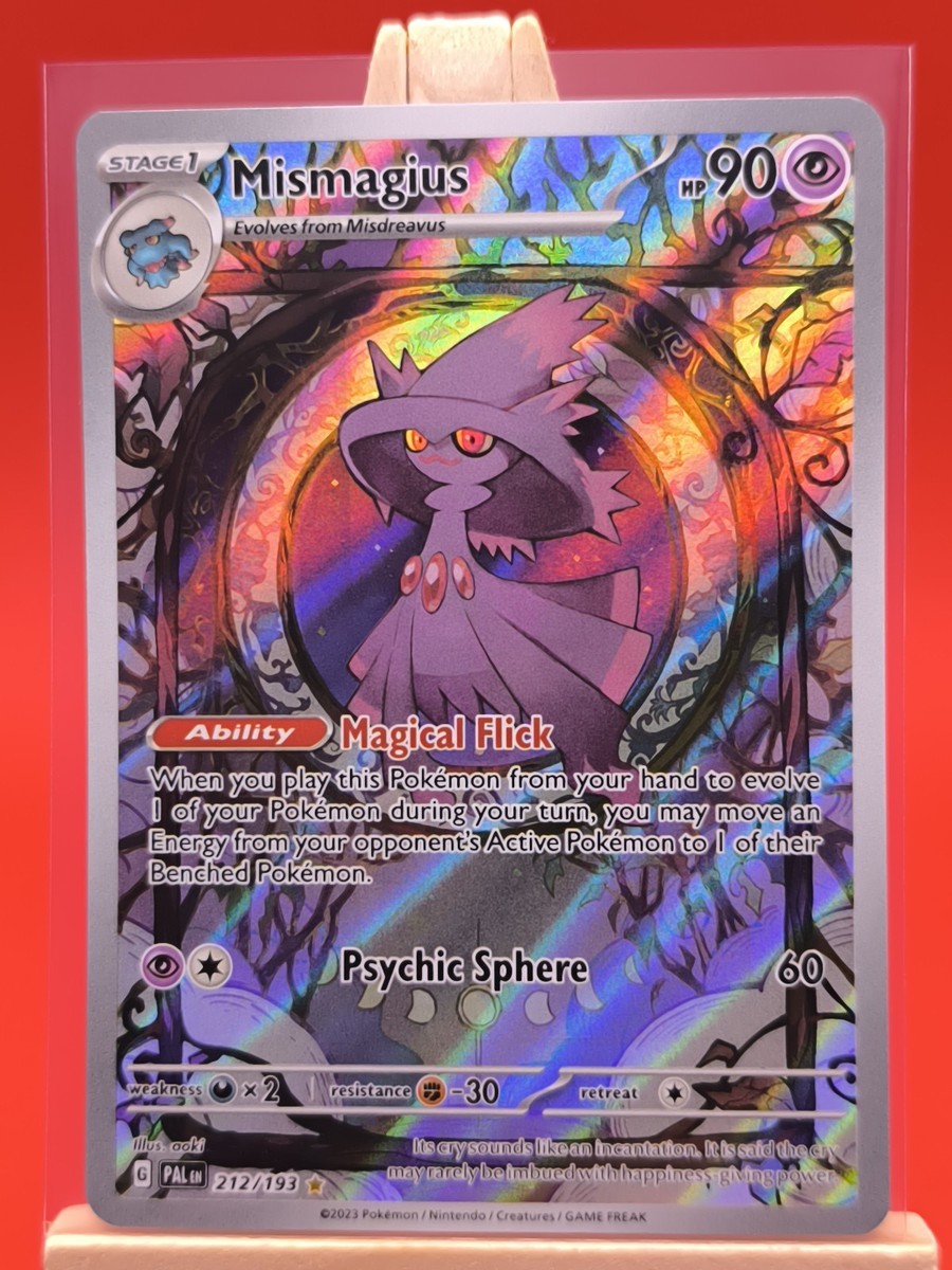 Mismagius 212/193 Paldea Evolved Illustration Full Art Holo