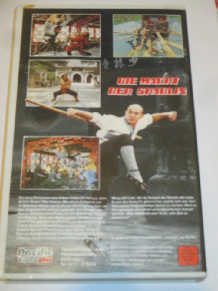 Pacific Video - Die Macht der Shaolin - VHS/Eastern/Action/Jet Li/uncut - Bild 2 von 2