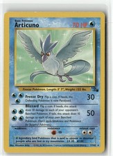 Articuno 17/62 Rare Fossil Pokemon Unlimited MP on eBay