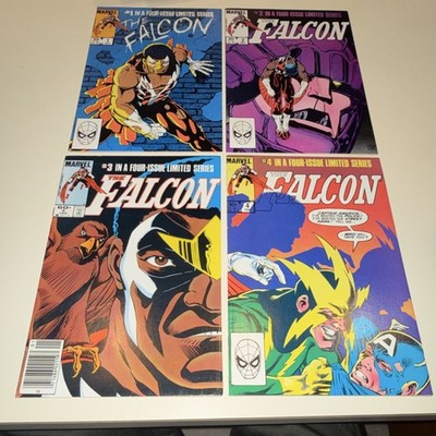 Marvel Comics The Falcon #1-4 1983 Complete Series Comic Book Lot Color English