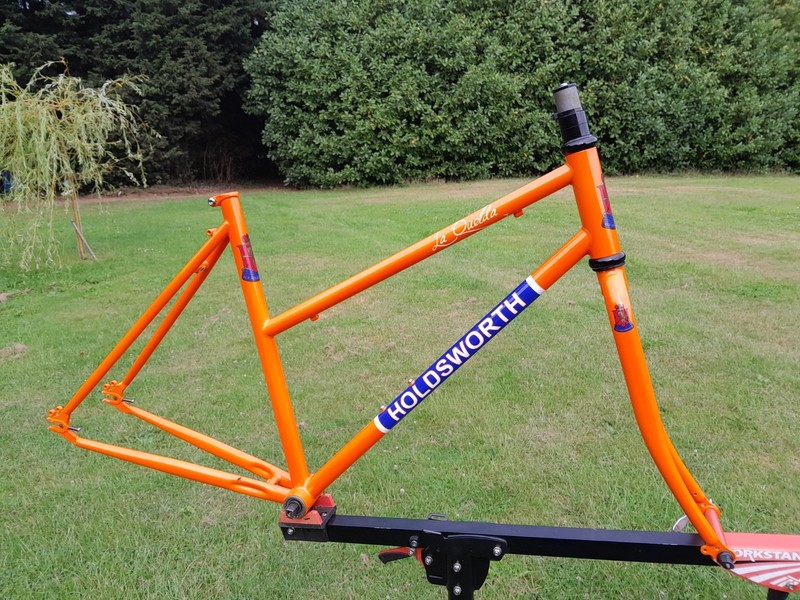 HOLDSWORTH "LA QUELDA" FRAME + FORKS.. L@@K !