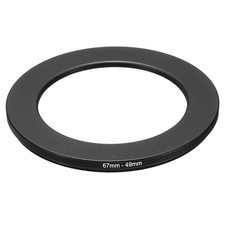 67mm-49mm Metal Step Down Ring Camera Lens Filter Adapter Ring Aluminum Filter