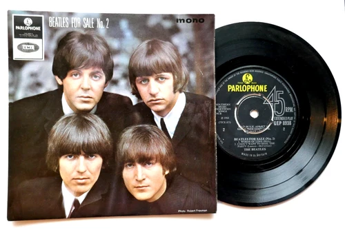 THE BEATLES EP ' BEATLES FOR SALE ( No. 2 ) WITH S.I.U.K. 1st PRESS