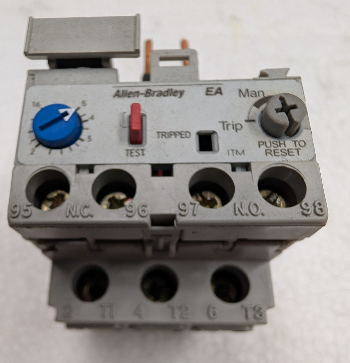 Allen Bradley 193-EA1EB Overload Relay 1.6 - 5.0 Amps Used