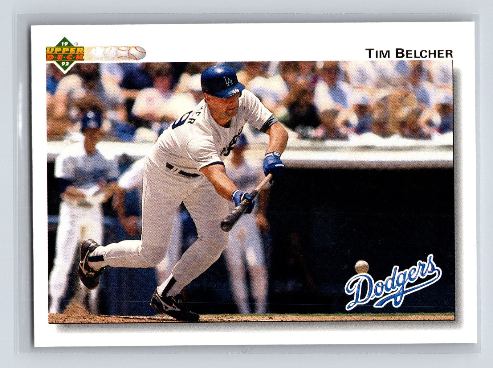 1992 Upper Deck - Tim Belcher #668 Gold Hologram