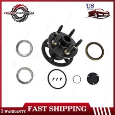 5 X 4-34 Wheel Bolt Pattern Grand National Rear Hub Kit W Aluminum Axle Cap
