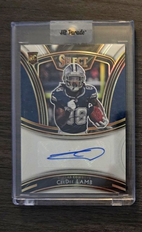 Panini 2020 Select Signatures CeeDee Lamb SS-CDL Auto 05/20 Dallas Cowboys
