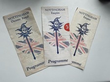 3 X 1940s Nottingham Empire Programmes - Joe Loss and his band performing 