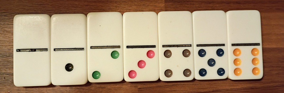 VTG Dominoes Double Six - 1