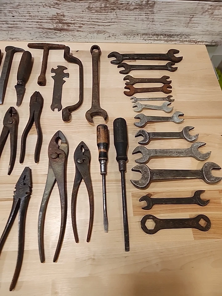 Lote de herramientas diversas antiguas y vintage 👀 VER FOTOS Foto 3 de 4