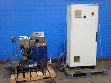 BUHLER MICRO MEDIA DCP-SF12 VERTICAL BEAD MILL AND PUMP UNIT 1 HP 0825029000