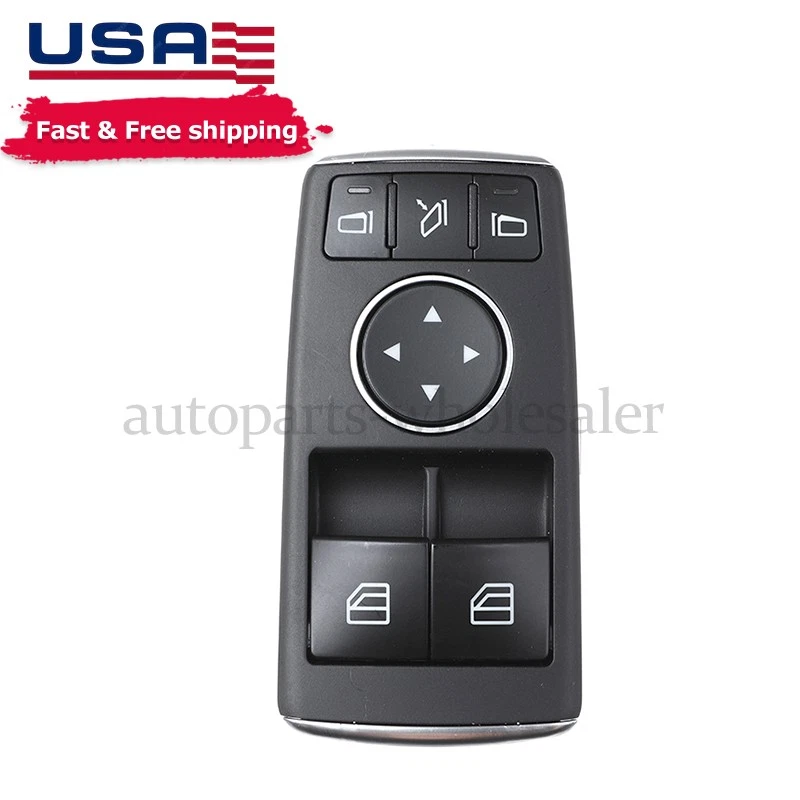 Переключатель стеклоподъемника переднего со стороны водителя для Mercedes-Benz C250 SL400 SL450 SL550 - Изображение 3 из 4