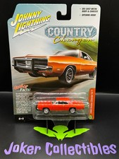 Johnny Lightning Country Charger Orange 1969 Dodge Charger Rt Hobby Exclusive S
