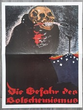 Affiche De Guerre Propagande 39/45 