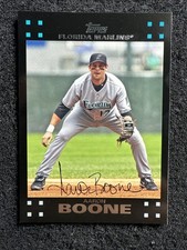 AARON BOONE #499 2007 Topps Baseball QTY Florida Marlins