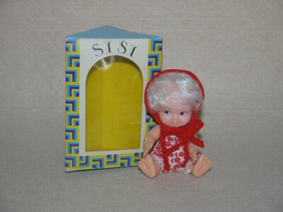 Sisi 1966 UD Co Inc. Hong Kong Puppe Püppchen ähnlich wie Uneeda doll OVP box