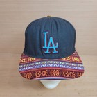 LA Dodgers American Needle Cooperstown Hat Strapback Cap Tribal Aztec Print Blk