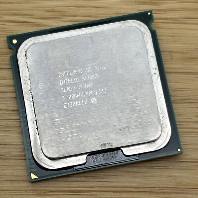 Intel 5160 Xeon CPU 3.0GHz 4M Socket 771 1333mhz FSB # SLAG9 3.0 Woodcrest