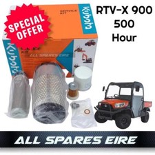 KIT D'ENTRETIEN D'ORIGINE KUBOTA RTV-X 900 500HR INC AIR, FILTRES À HUILE (20...