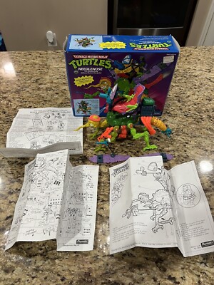 1990 TMNT NEEDLENOSE 100% COMPLETE W/ BOX CIB MINT/ Near MINT | eBay