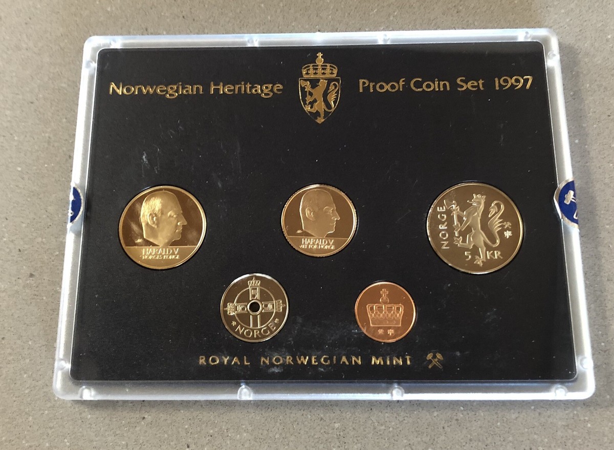 NORWAY - 1997 Norwegian Heritage Proof Coin Collection from the