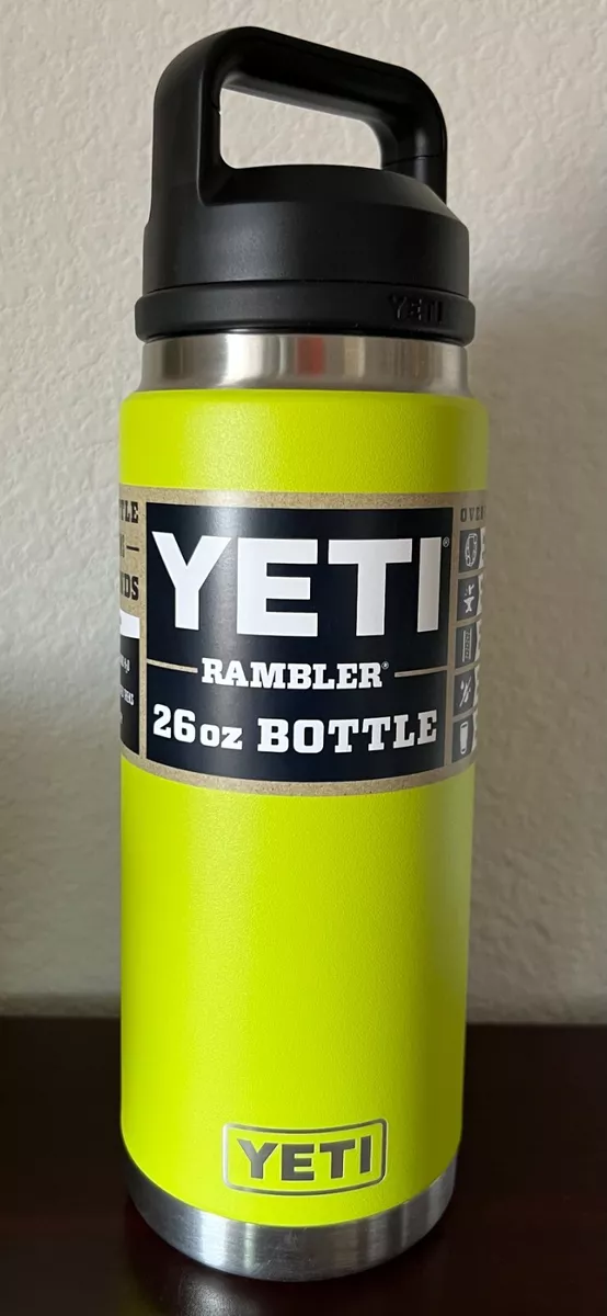 Yeti - 18 oz Rambler Bottle with Chug Cap Camp Green