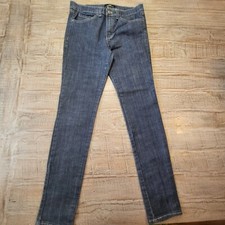 Jordache Womens Size 10 Skinny Jeans Dark Blue Stretch