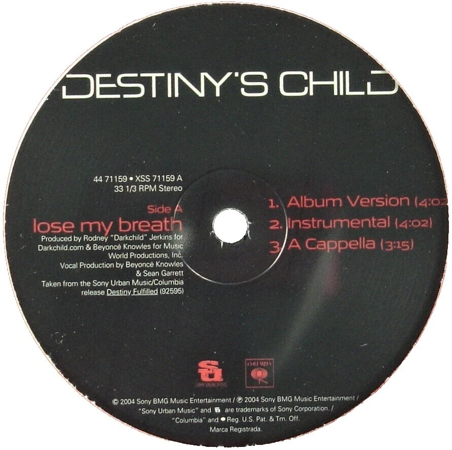 R&B & Soul Destiny's Child Vinyl Records