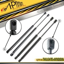 A-Premium 4x Tailgate & Rear Window Gas Struts for Hyundai Tucson JM 2005-2010
