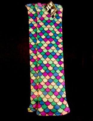 Just Like That Fashion Multi-Color Thigh High Mermaid Leg Warmers