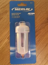 1/4" Mini Inline Reusable Air Line Desiccant Air Dryer Filter Industrial