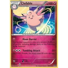 POKEMON CARD CLEFABLE 82/122 NO 036 FAIRY POKEMON TCG CCG