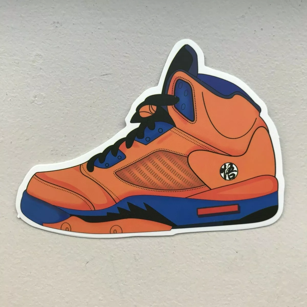 Nike Air Jordan 5 V NY Knicks Sneaker shoe sticker Decal eBay