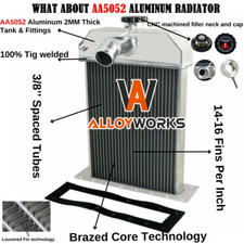 For Farmall Cub & Cub Lowboy 351878R92 International Tractor 3 Row Radiator USA