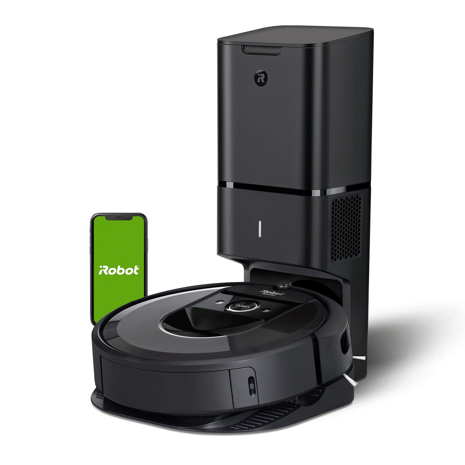Robot Roomba vacuum i7+ (7550) Robot Vacuum with Automatic Dirt Disposal -Emptie-image